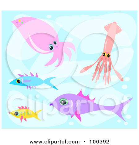 Royalty Free  Rf  Squid Clipart Illustrations Vector Graphics  1