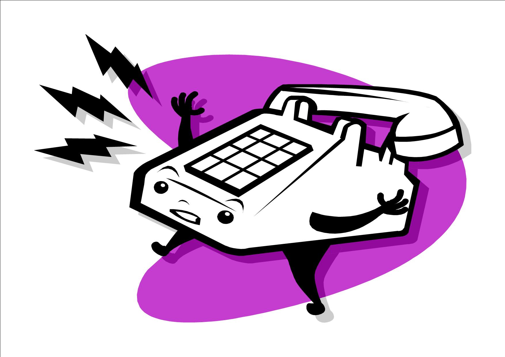 Telephone Ringing Clipart   Free Clip Art Images