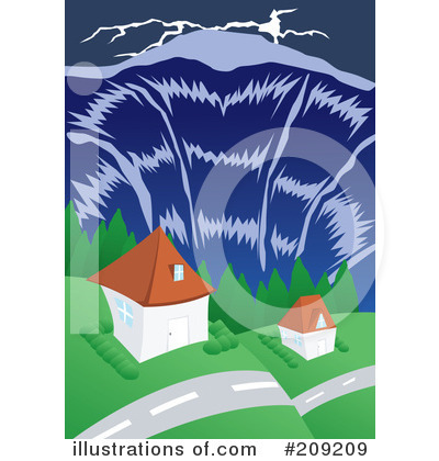Tsunami Clipart  209209 By Mayawizard101   Royalty Free  Rf  Stock