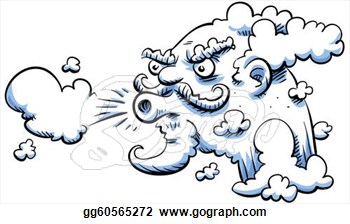 Wind Blowing Victorian Clipart   Cliparthut   Free Clipart