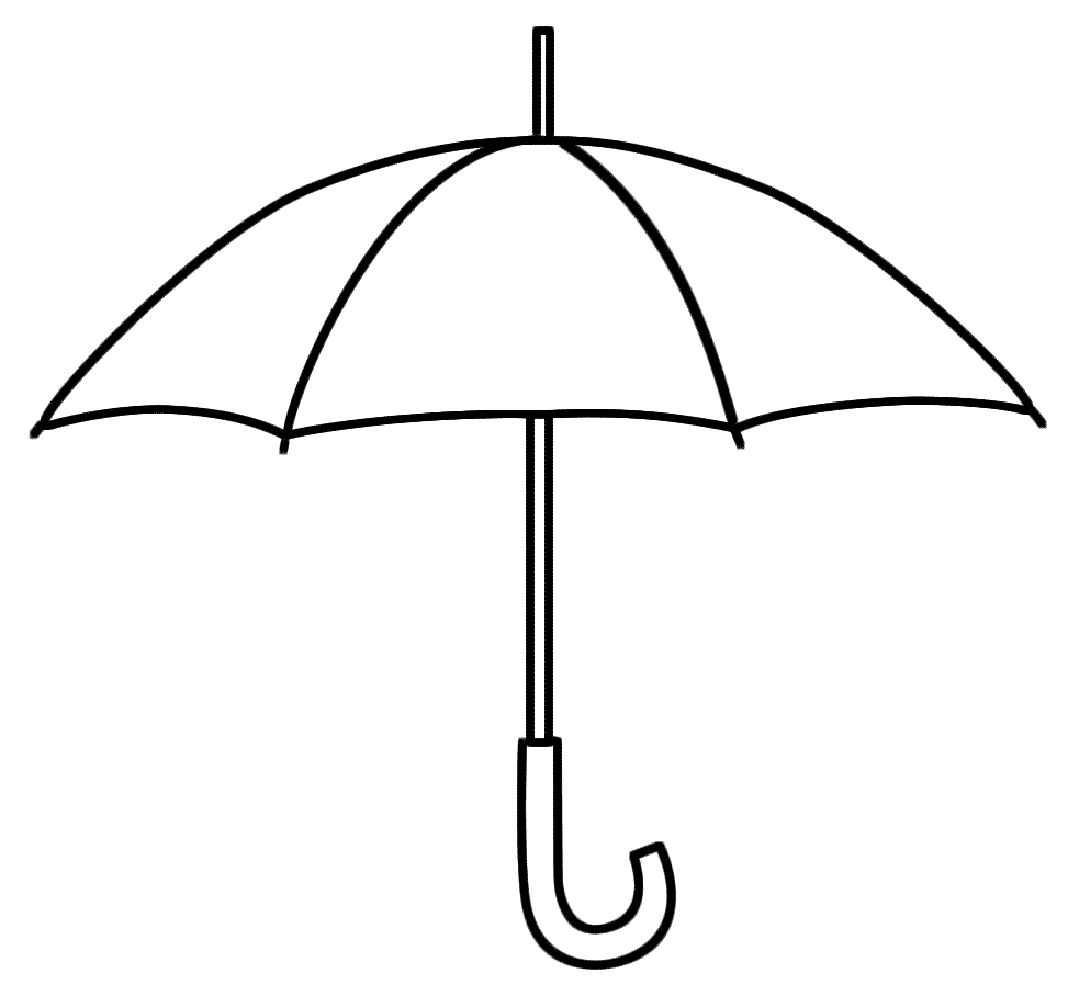 35 Umbrella Pictures To Color   Free Cliparts That You Can Download To