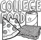Art  201 College Life Illustration And Vector Eps Clipart Graphics