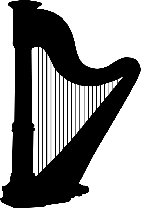 Eighth Note Music Clipart Pictures Png 16 23 Kb Harp 1 Music Clipart    