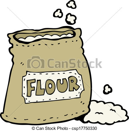 Flour Clipart Can Stock Photo Csp17750330 Jpg