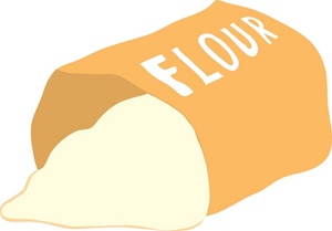 Flour Clipart Image   Bag Of Flour