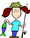 Girl Fishing 1