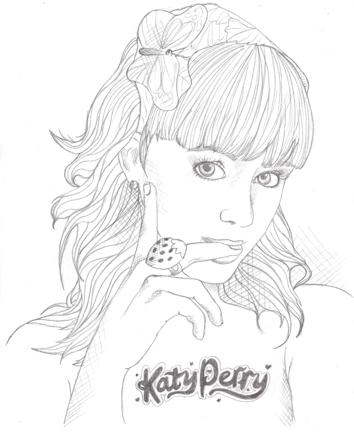 Katy Perry Coloriages