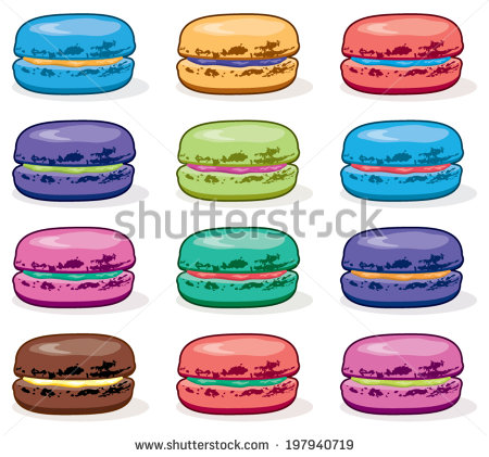 Stock Images Similar To Id 195976880   Different Sweets Colorful   