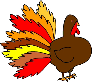 Thanksgiving Turkey Graphic  A Free Holiday Clip Art For Greeting