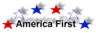 America First Clip Art   America First   Red White And Blue Stars