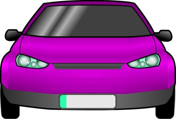Car Front Vector Clip Art