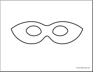 Coloring Page Act Acting Coloring Mask Black And White Coloring Page