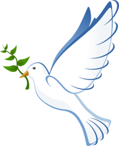Dove Of Peace Clip Art At Clker Com   Vector Clip Art Online Royalty    