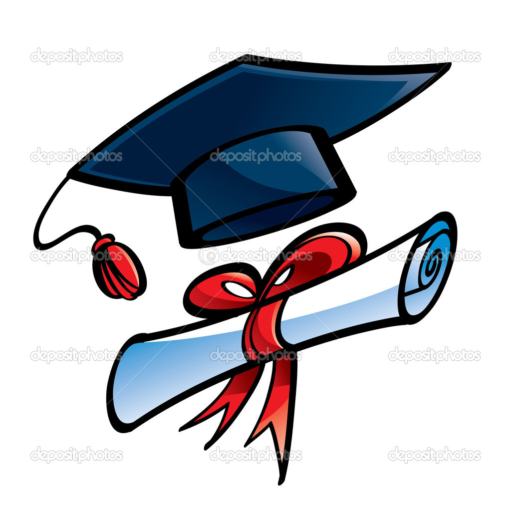 Education Graduation Cap And Diploma   Stock Vector   Ofchina