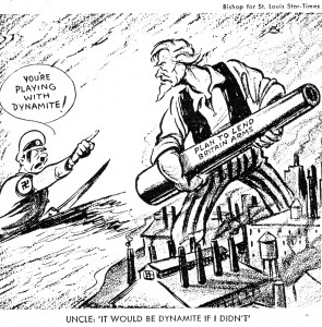 Feb  1941 Lend Lease   The Most Unsordid Act   Ww2 Cartoons