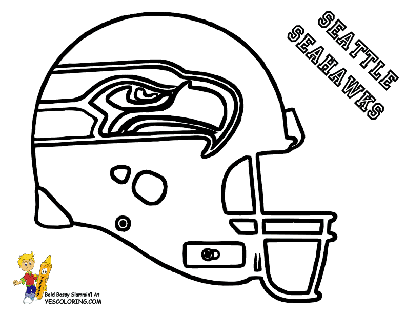 Football Helmet Drawing Seahawks   Clipart Panda   Free Clipart Images