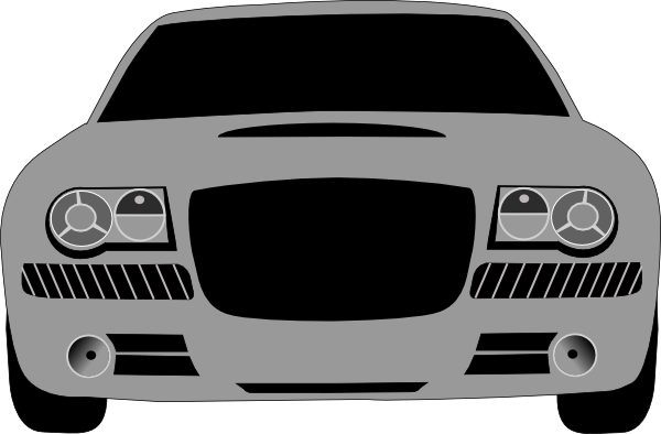 Grey Sports Car Clip Art At Clker Com   Vector Clip Art Online