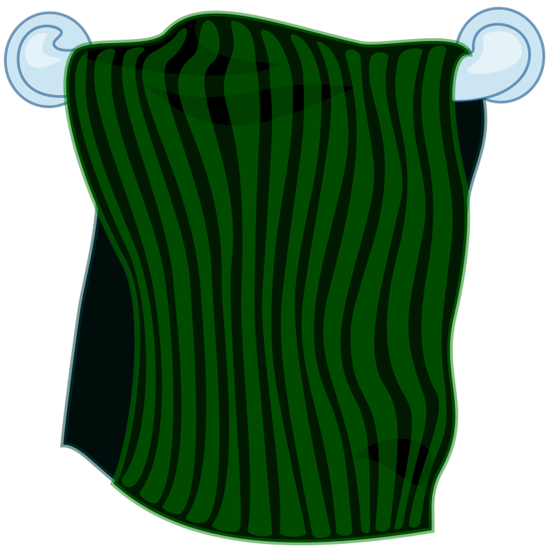 Hand Towel Clip Art Towel Clipart Use A Green