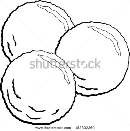 Meatballs Stock Vector Illustration 182802260   Shutterstock