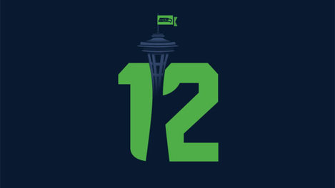 Seattle Seahawks 12th Man Logo