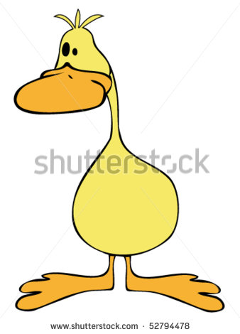 Funny Duck Clipart