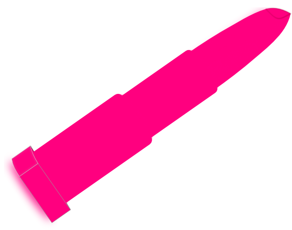 Pinker Lipstick Clip Art At Clker Com   Vector Clip Art Online    