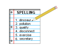 Practice Spelling Test
