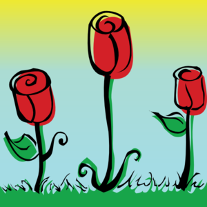 Roses Clip Art At Clker Com   Vector Clip Art Online Royalty Free    