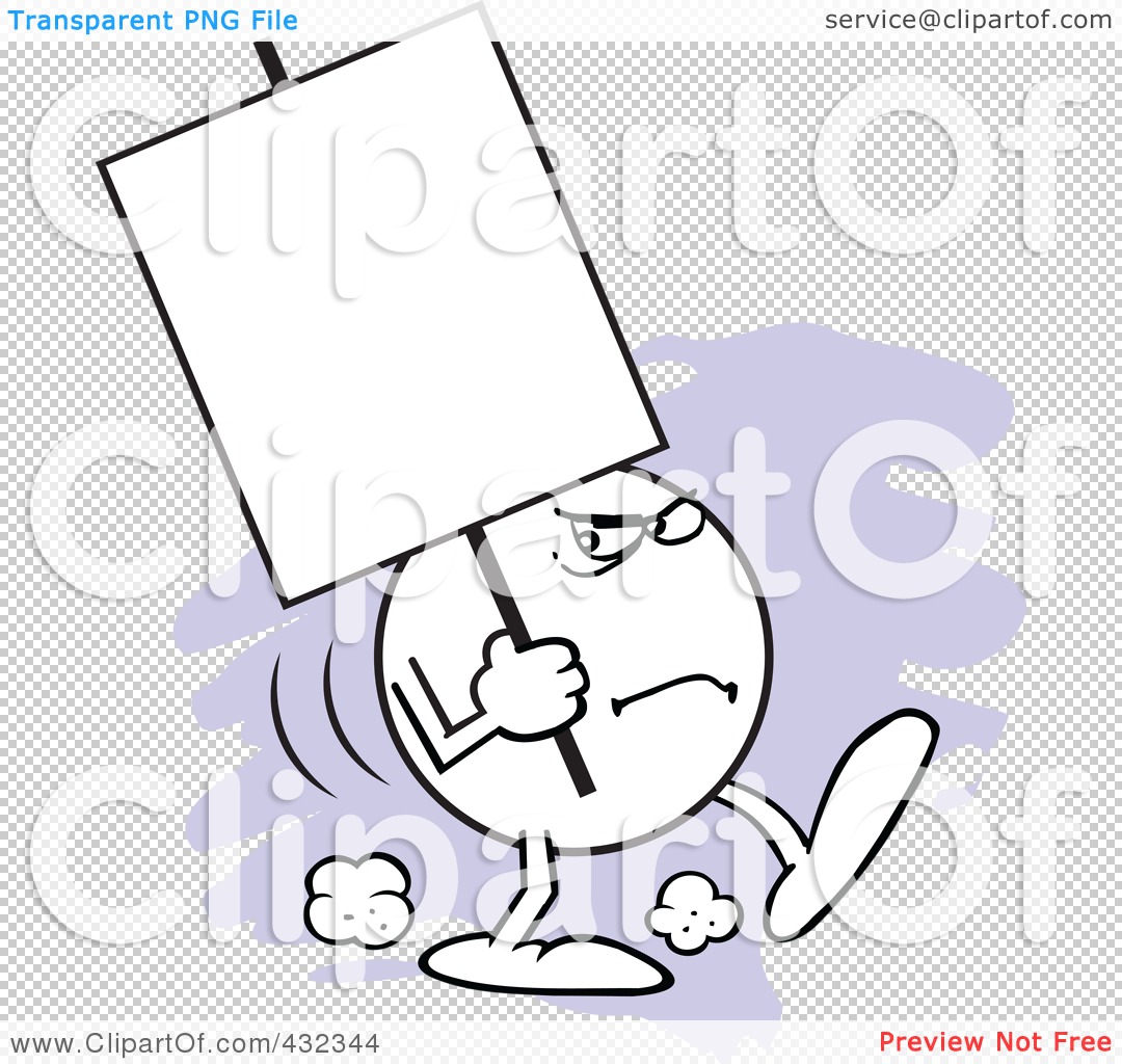 Royalty Free  Rf  Clipart Illustration Of A Moodie Character Carrying