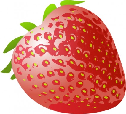 Stawberry Fresh Fruit Clip Art Free Vector In Open Office Drawing Svg
