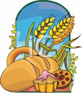 Wheat And Carbohydrates   Royalty Free Clipart Picture