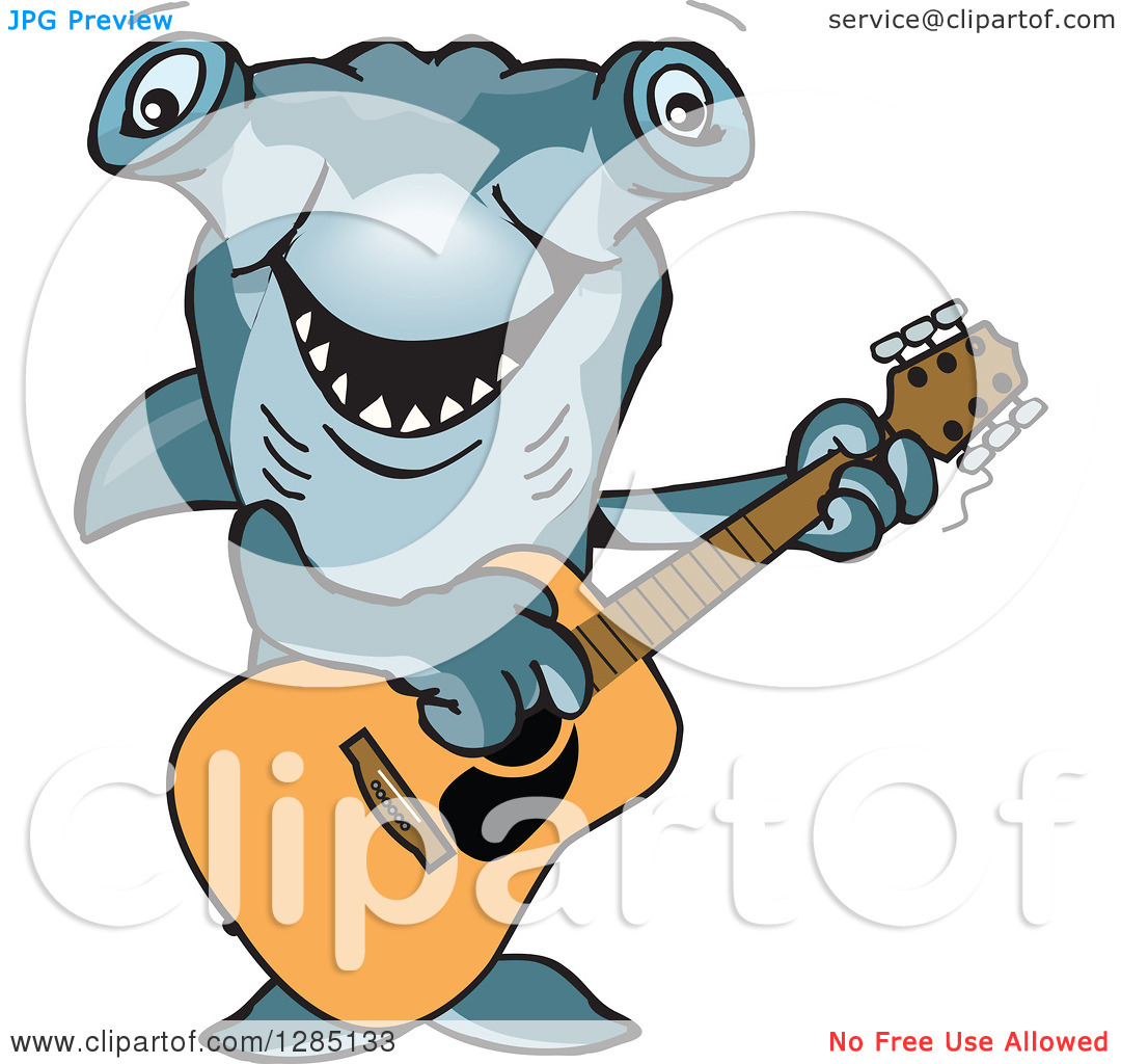 Cartoon Hammerhead Shark For Pinterest