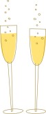 Champagne Toast Clipart