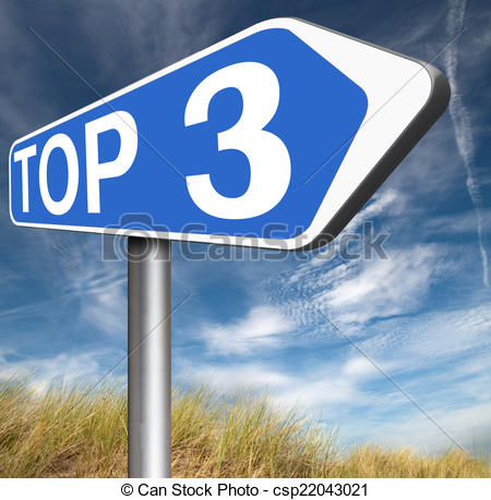 Clip Art Of Top 3 Charts   Top 3 Chart Pop Poll Results Ranking Of