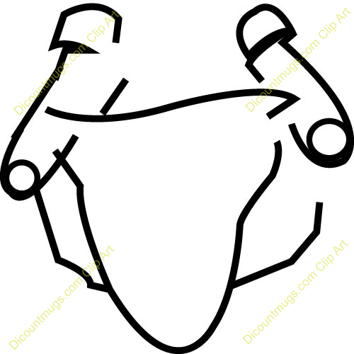 Clipart 11317 Cloth Diaper With Pins   Cloth Diaper With Pins Mugs T