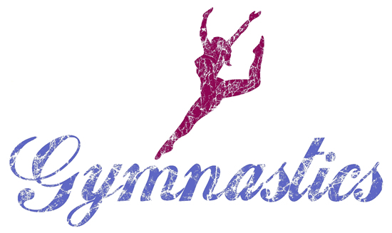 Love Gymnastics Sign Clipart