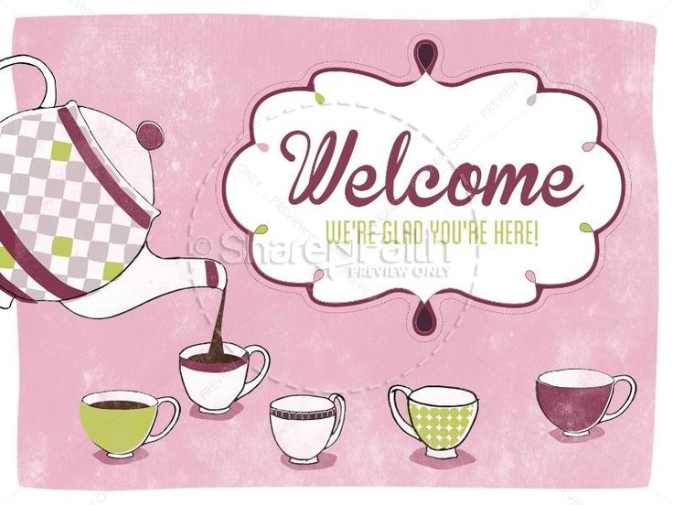 Mother S Day Tea Clip Art   Mother S Day Tea Party Powerpoint   Slide