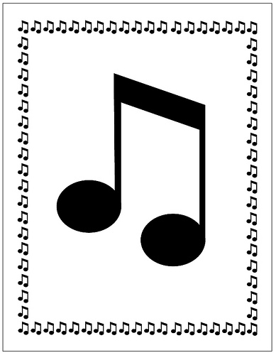Music Note Border Clipart Music Note Border Jpg