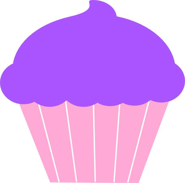 Purple Cupcakes Clipart   Clipart Panda   Free Clipart Images