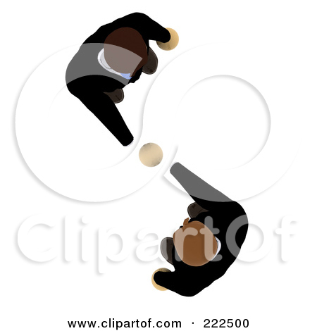 Royalty Free  Rf  Clipart Illustration Of 3d Teeny People Shaking