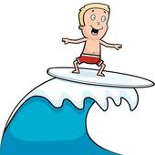 Surfing Clipart And Illustrations