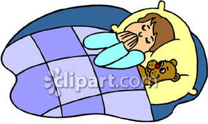 Bedtime Clipart A Young Boy Saying His Bedtime Prayers In Bed Royalty