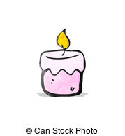 Cartoon Scented Candle Clipart