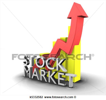 Clip Art   Statistics Graphic With Sales Stock Market   Fotosearch    