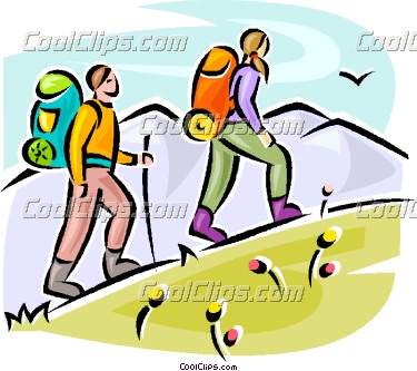 Hikers Walking Up Hill   Clipart Panda   Free Clipart Images