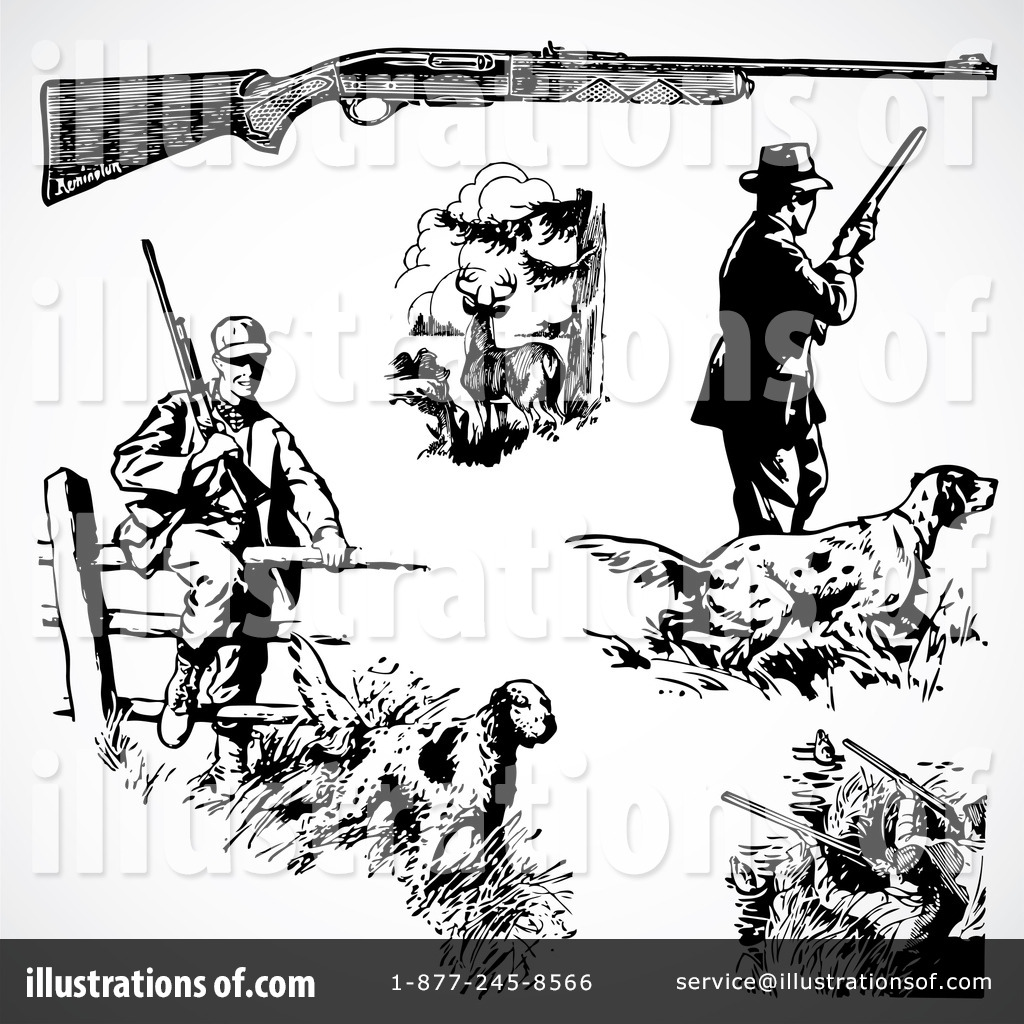 Hunting Clipart  210473   Illustration By Bestvector