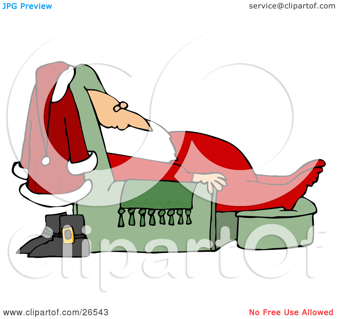 In A Green Lazy Chair With His Boots And Suit Behind Him By Dennis Cox