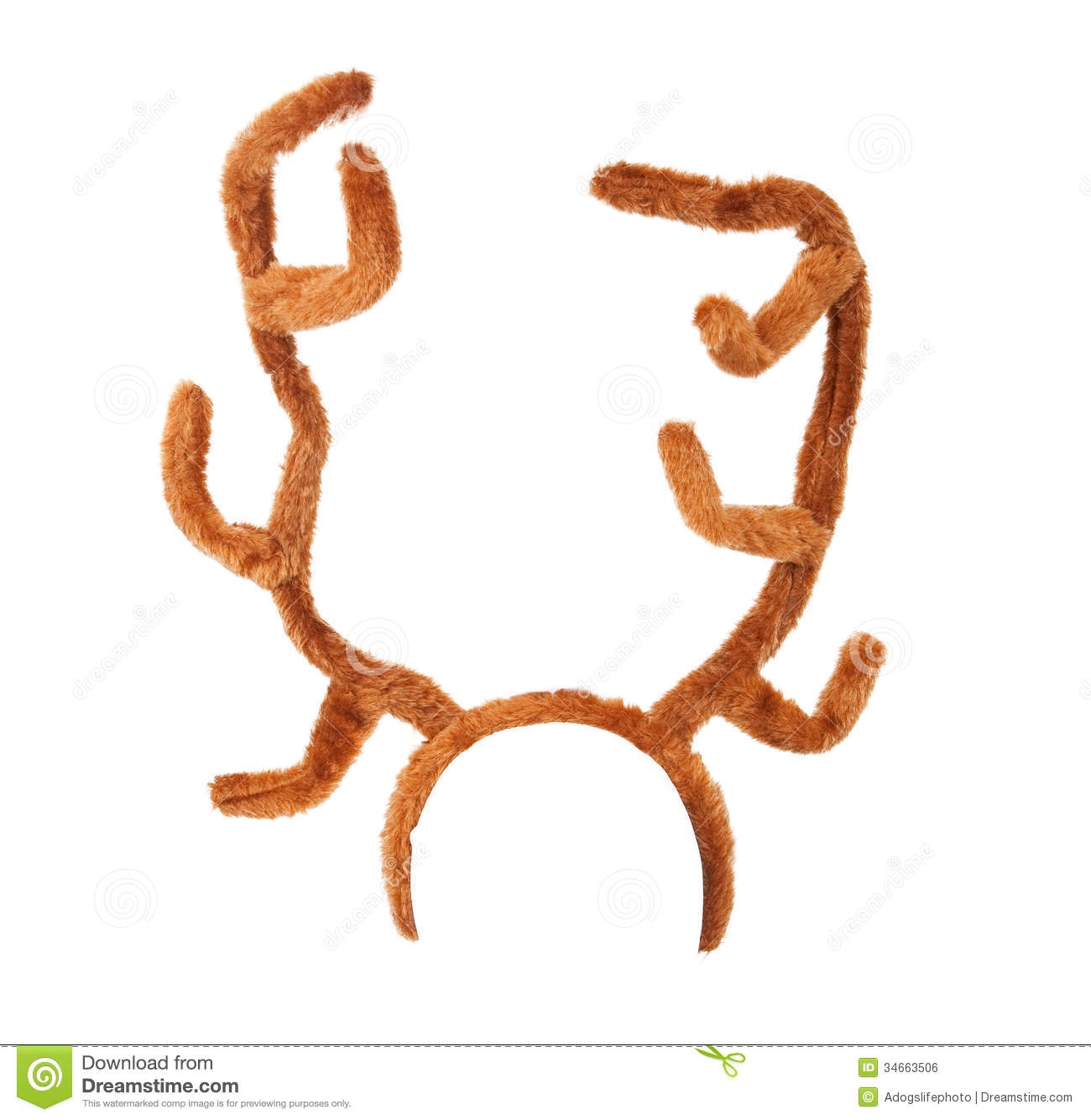 Reindeer Antlers Headband Clipart Images   Pictures   Becuo