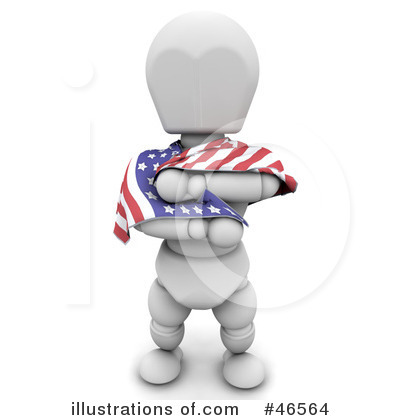 Royalty Free  Rf  Independence Day Clipart Illustration By Kj Pargeter