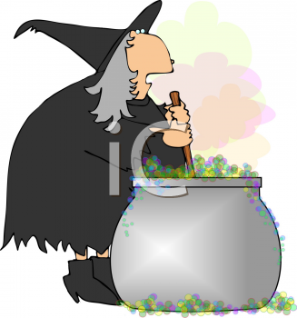 Royalty Free Witches Cauldron Clipart